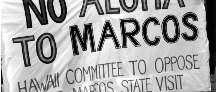 Marcos Visit to the U.S.